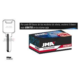 LLAVES JMA PROM. 50 LLAVES+5 GRATIS SEGURIDAD LATON MOD UCEM-8D (CAJA 50 UNIDADES)