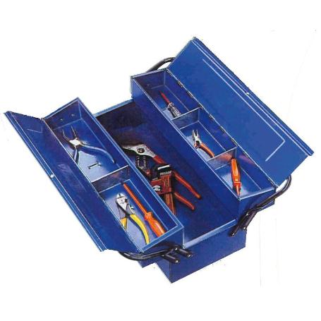 ARZA CAJA HERRAMIENTAS METALICA Nº3   340X215X190 3 COMP 11003