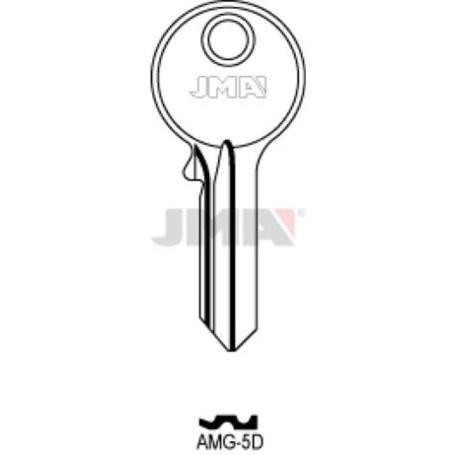 LLAVES JMA TIPO B MOD AMG-  5D (CAJA 50 UNIDADES)