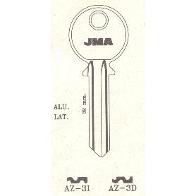 LLAVES JMA TIPO B MOD AZ-  3D (CAJA 50 UNIDADES)