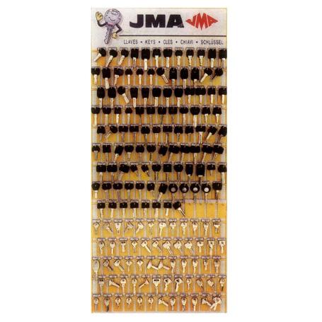 LLAVES JMA EXPOSITOR   960 LLAVES BRUTO VEHICULO