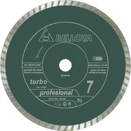 D.DIAM.TURB.GRAL.OBRA 115MM MX