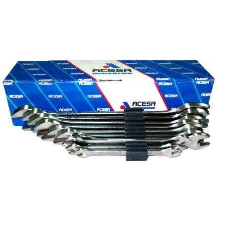 ACESA FINSTOCK LLAVE 702 PLANA JUG.13 PIEZAS CAJA