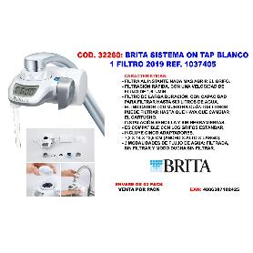 BRITA FILTRO AGUA DE GRIFOS ONTAP+FILTRO 600 L 1037406 1052076
