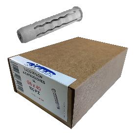 SIFER TACO NYLON SX 4 EXPANSIONES GL 8X40 CAJA 150 UND TGX0840