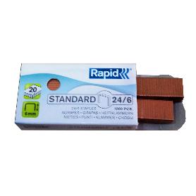 PETRUS GRAPAS RAPID COBREADA 22-6-24-6 CAJA 1000 UND PARA MOD246