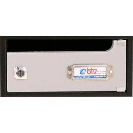 BTV FINSTOCK BUZON HORIZON ACERO-MDF  PLATA 120X240X250MM 13622