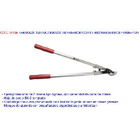 BAJA KAMIKAZE TIJERA 2 MANOS KM460-60CM CORTE 40Ø RAMAVERDE+VIÑA