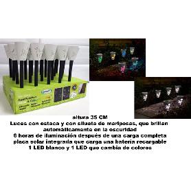 BAJA ALTUNA JARDIN BALIZA 35 CMLED BLANCO&COLORES 1011230PS