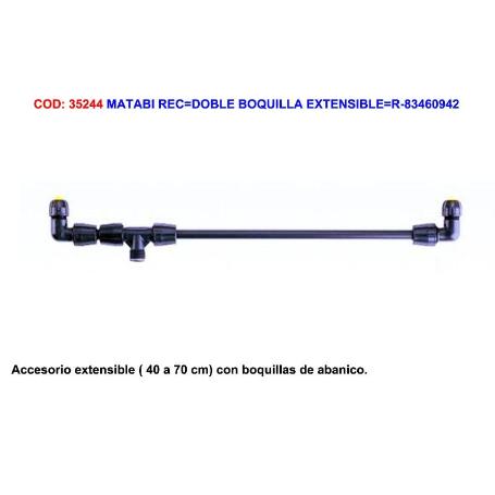 MATABI REC DOBLE BOQUILLA EXTENSIBLE 83540872