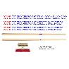 SIFER MANGO MADERA BARNIZ CEPILLO-ESCOBA-RASTRILLO 115X22 ROSCA