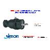 SIMON CLAVIJA GOMA 16A 250V NEGRO CL122201