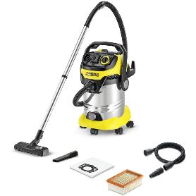 KARCHER ASPIRADOR SOPLADOR WD6 P SOLI-LIQUID 30 L.  C-DESAGUE 1.