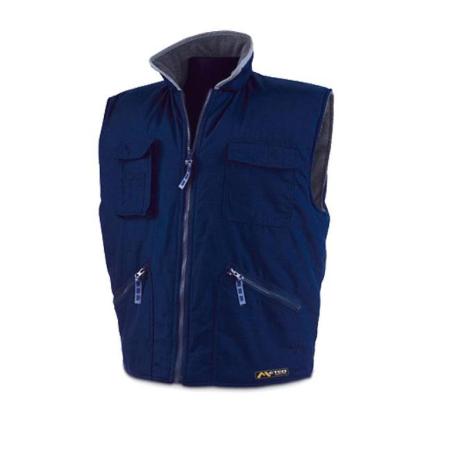 ROPA FINSTOCK ABRIGO CHALECO NAUTIC AZUL XXL 288VPA FORRO POLAR