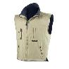 ROPA FINSTOCK ABRIGO CHALECO NAUTICO BEIGE XL 288VPM FORRO POLAR