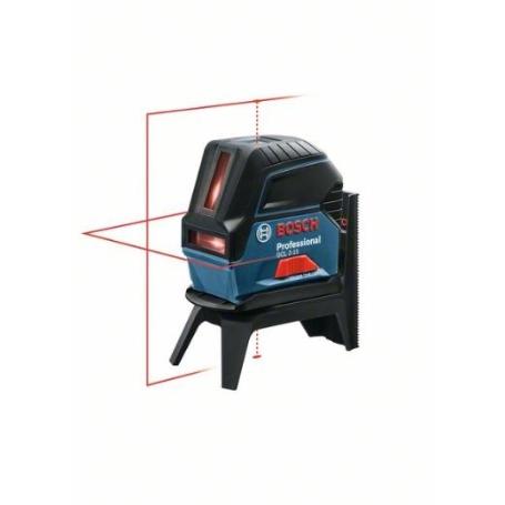 BOSCH PROFESSIONAL NIVEL LÁSER GCL 2-15 (LÁSER ROJO, INTERIOR, CON PUNTOS DE PLOMADA, ALCANCE: 15 M, 3 PILAS AA, SO