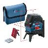 BOSCH PROFESSIONAL NIVEL LÁSER GCL 2-15 (LÁSER ROJO, INTERIOR, CON PUNTOS DE PLOMADA, ALCANCE: 15 M, 3 PILAS AA, SO