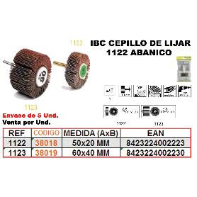 BAJA IBC 1-123 CEPILLO DE LIJAR ABANICO 60X40