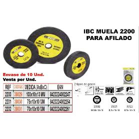 IBC  FINSTOCK 2-202 MUELA AFILADO  70X10X10  2 CARAS