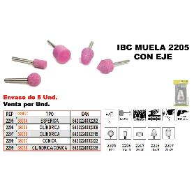 BAJA IBC 2-208 MUELA DE EJE 20X28 CONICA
