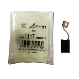 ESCOBILLAS BOSCH 1117 6,4X12,5X19,0 BL 2 UN.DESCONEXION AUTOMA