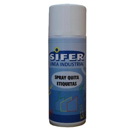 SIFER QUITA ETIQUETAS DISOLVENTE POLIMERO SPRAY-400 ML SI2115