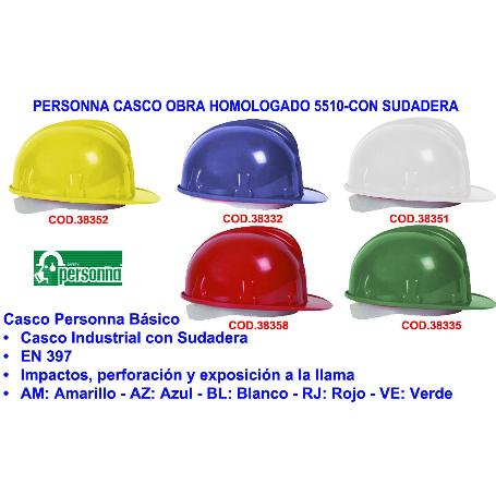 SIFER CASCO OBRA HOMOLOGADO 5810 BL-AZUL