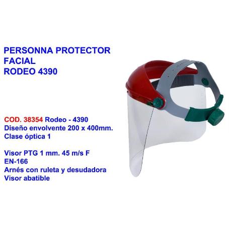 BAJA PERSONNA PROT.FACIAL RODEO 4390 VISOR PTG 1MM 45 M-S F