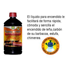 MASSO FUEGONET LIQUIDO ENCENDIDO ESTUFAS 1 LT  231198
