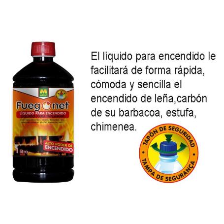 MASSO FUEGONET LIQUIDO ENCENDIDO ESTUFAS 1 LT  231198