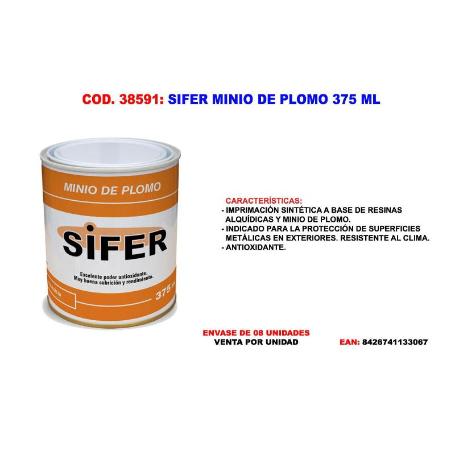 SIFER MINIO DE PLOMO 375 ML