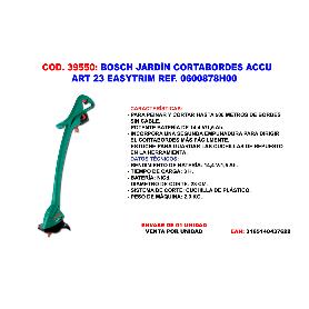 BAJA BOSCH JARDIN CORTABORDES ACCU ART23 EASYTRIM 0600878H00