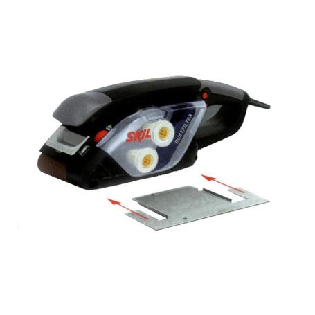 BOSCH FINSTOCK SKIL LIJADORA BANDA 650 W-7620 + 2064 ASPIRADOR