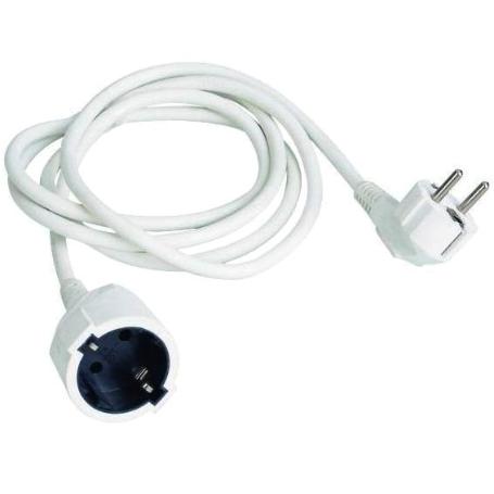 TALOX ALARGADOR PROLONGACION CABLE BLANCO 2 M.  3X1.5  DG-YDB02