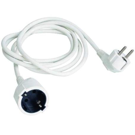 TALOX ALARGADOR PROLONGACION CABLE BLANCO 3 M.  3X1.5  DG-YDB03
