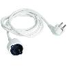 TALOX ALARGADOR PROLONGACION CABLE BLANCO 3 M.  3X1.5  DG-YDB03