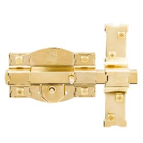 FAC CERROJOS 301-R -  80 DORADO CILINDRO 50 MM 01112