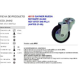 GAYNER RUEDA 24-042 REF BTG1 040 PLL1 (ANTES 21-06)