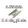 AVL PERNIO 405 9,5 MM  CANTO REDONDO IZQD NIQUEL  403NM (CAJA 20 UNIDADES)