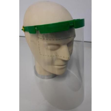 KIT DE PROTECCION FACIAL 2 PANTALLAS+DIADEMA+2 GOMAS