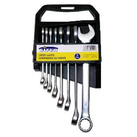 SIFER JUEGO LLAVE-ACODADA 8U CROMADA  6-22 - BJT192 Y 1529