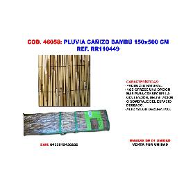 PLUVIA FINSTOCKCAÑIZO BAMBU 150X500 CM GROSOR 0.7-1ØCM RR11049