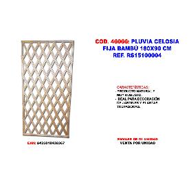PLUVIA CELOSIA FIJA BAMBU 180X90 RS15100004
