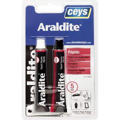 CEYS ARALDIT RAPIDO 15+15 ML BL.GRANDE 510207-510210