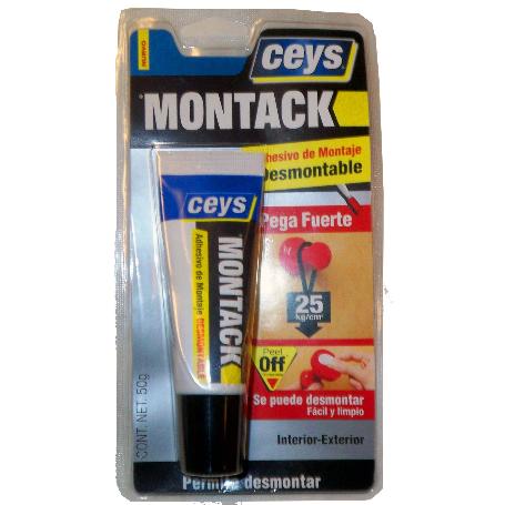 BAJA CEYS MONTACK AHD.MONTAJE Y DESM TUBO   50 GR BLI 507250