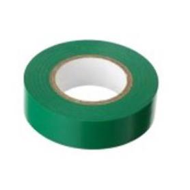 CINTA AISLANTE 10 MT X19 MM VERDE        ROLLO (CAJA 10 UNIDADES)