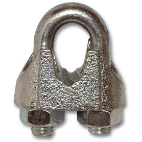 SUJETACABLES AVL -DIN 741 GALVANIZADOS M-14   9-16 (CAJA 25 UNIDADES)