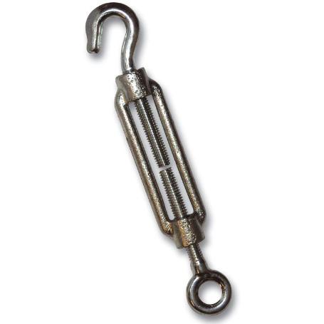 TENSORES ABIERTOS AVL -DIN 1480 GALVANIZADOS M-  5   3-16 (CAJA 25 UNIDADES)