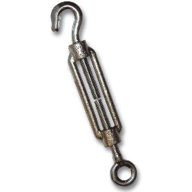 TENSORES ABIERTOS AVL -DIN 1480 GALVANIZADOS M-  6   1-4 (CAJA 25 UNIDADES)