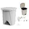 PLASTIKEN CUBO PEDAL NATURE 30L+18L BLANCO CUBILETES 6448C-BLA